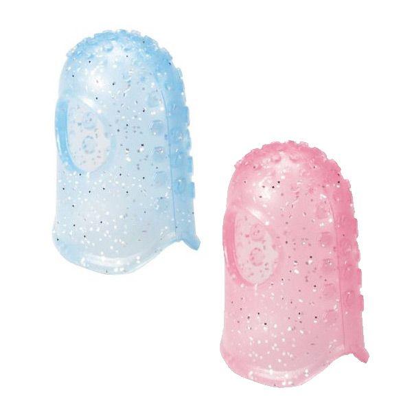 プラス(PLUS) キャップ型指サック メクリッコ ハニカム 指先美人 ピンク・ブルー L KM-503H |  | 01