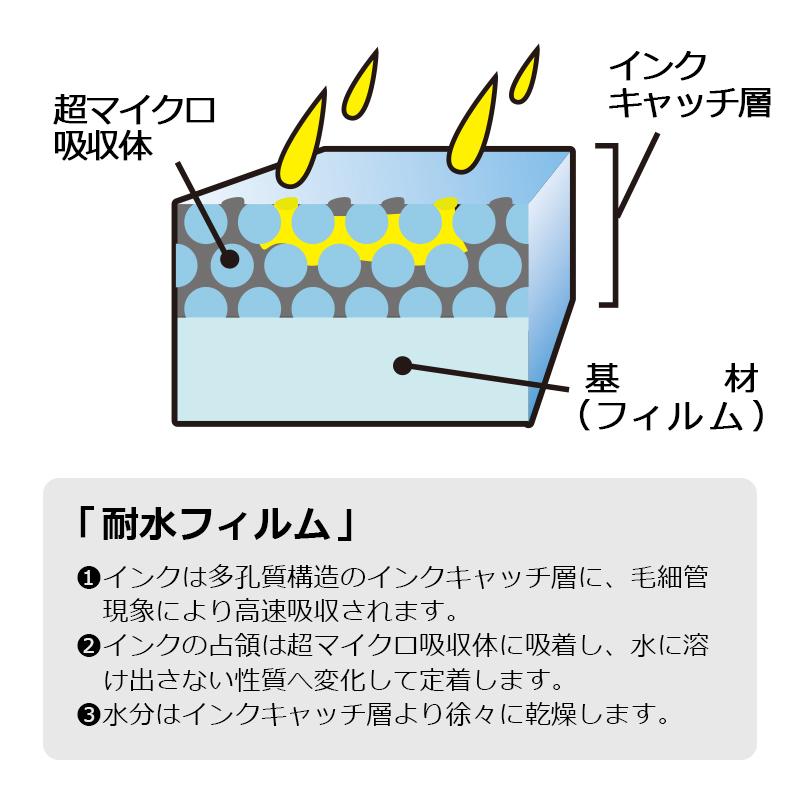 プラス(PLUS)インクジェット用紙 超耐水光沢フィルムラベル ホワイト A4 10枚入 IT-324RF 5冊セット 45-225*5 | PLUS | 04