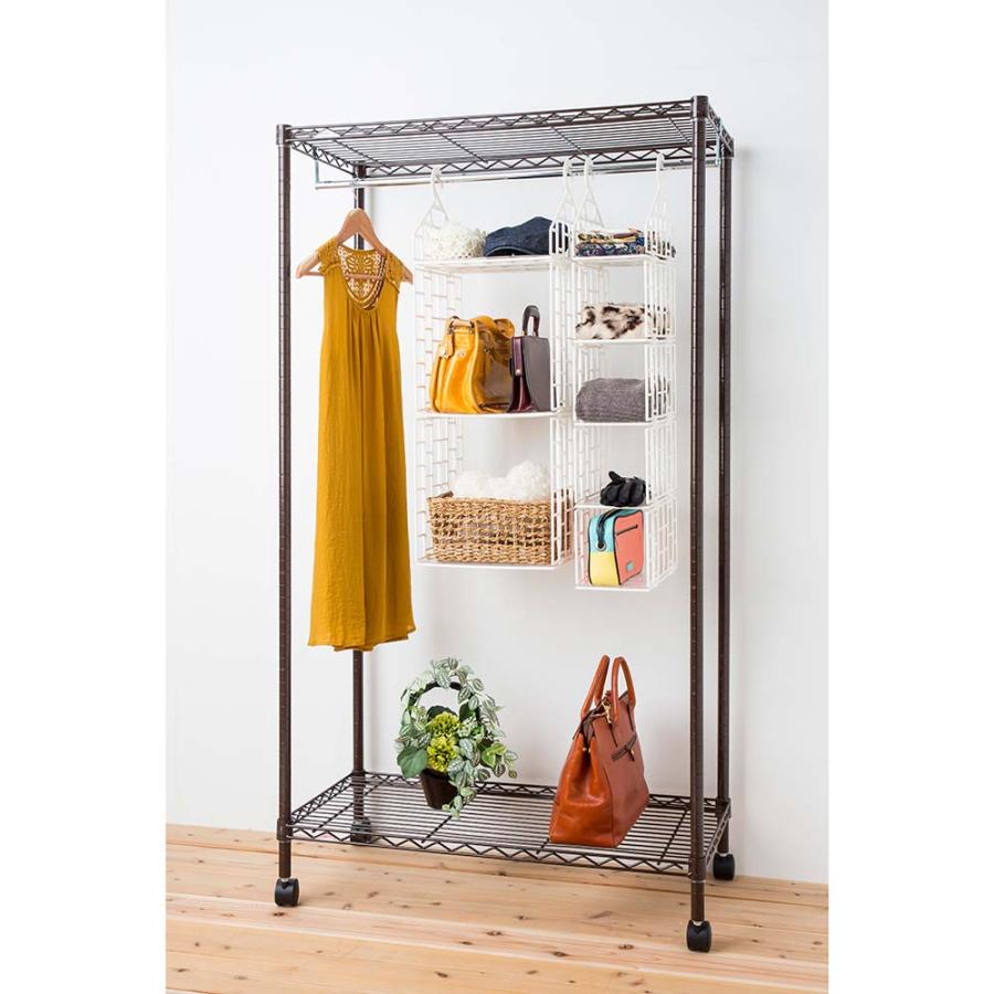 ヒメプラ himepla MISM ミズム ミズムジャパン 吊り下げラック スリム5段 HR−S5 | ブランド登録なし | 10