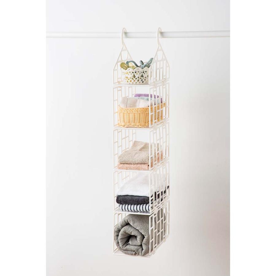 ヒメプラ himepla MISM ミズム ミズムジャパン 吊り下げラック スリム5段 HR−S5 | ブランド登録なし | 05