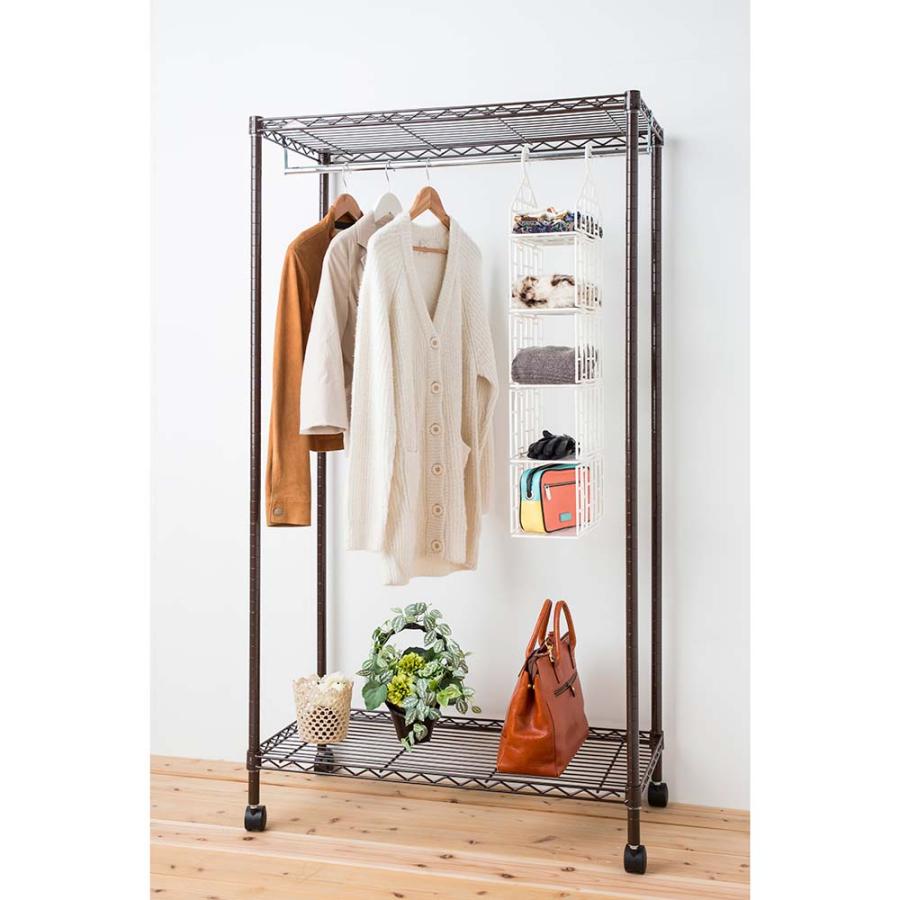 ヒメプラ himepla MISM ミズム ミズムジャパン 吊り下げラック スリム5段 HR−S5 | ブランド登録なし | 09