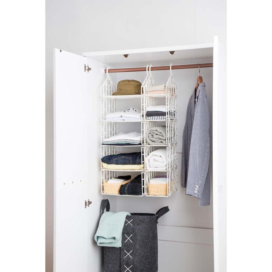 ヒメプラ himepla MISM ミズム ミズムジャパン 吊り下げラック レギュラー5段 HR−R5 | ブランド登録なし | 03