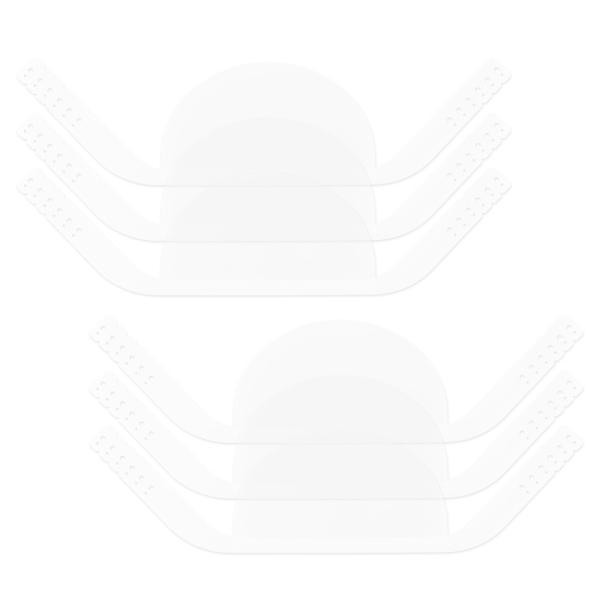 プラス PLUS マウスシールド ヘッドセット 専用 交換 シールド 6枚入 FG-020MS-6P 89-542 | PLUS | 01