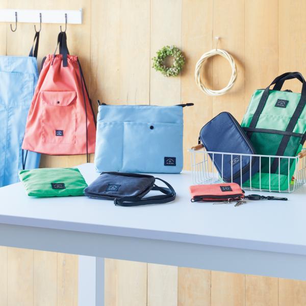 LIHIT LAB (リヒトラブ) ALCLEA マスク&ポーチ チャコールグレー エメラルドグリーン ※マスクスタンド付き A7930-7 | LIHIT LAB. | 08