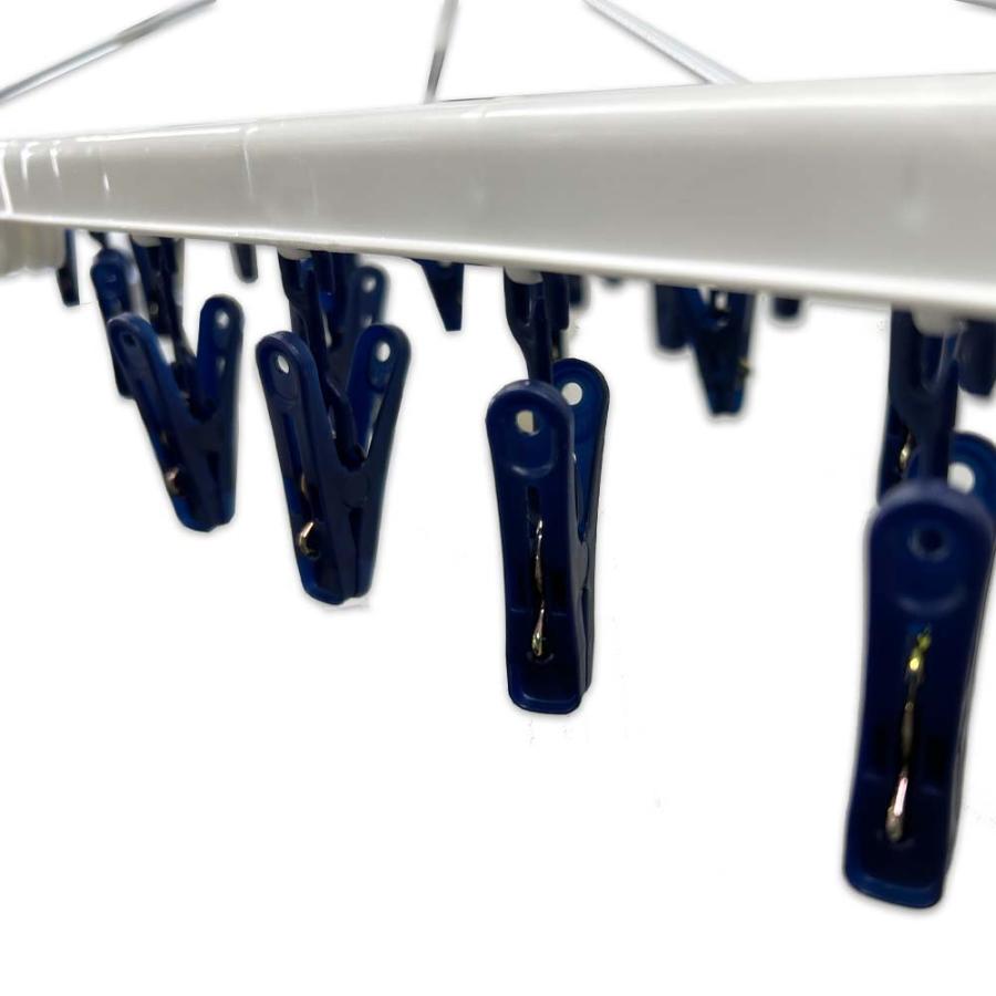 ヒラノトレーディング ワイヤー角型ハンガー 42ピンチ | ブランド登録なし | 02