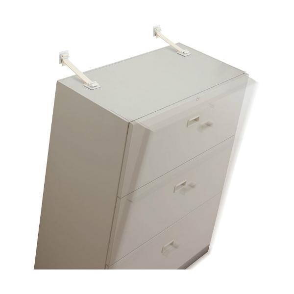 キングジム＜KING JIM＞ 地震対策ゴムストッパー 160kg シロ GS160シロ 地震 災害 防災 | KING JIM | 02