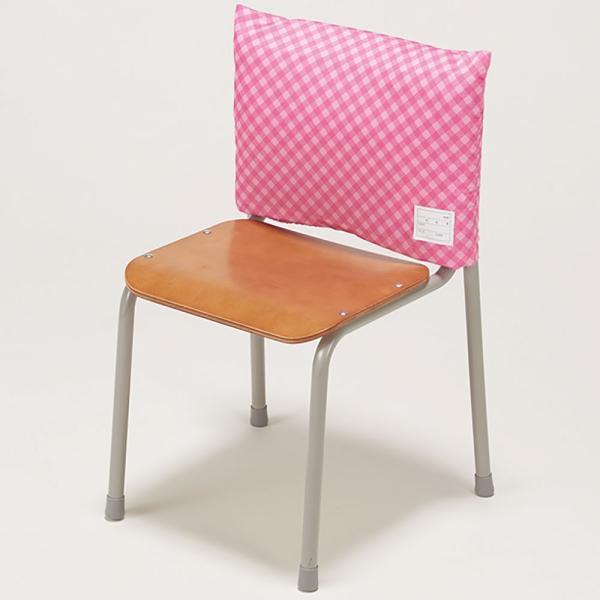 ナカバヤシ　学童用防災ずきん用カバー(チェック柄)　ピンク　BZK-102-P　小学生用 地震 災害 防災 |  | 03