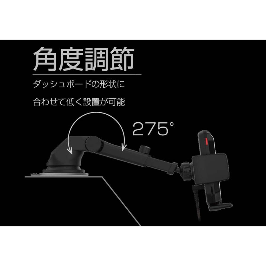 カシムラ kashimura ワイヤレス充電器自動開閉ホルダー キャパシタ付き | Kashimura | 05