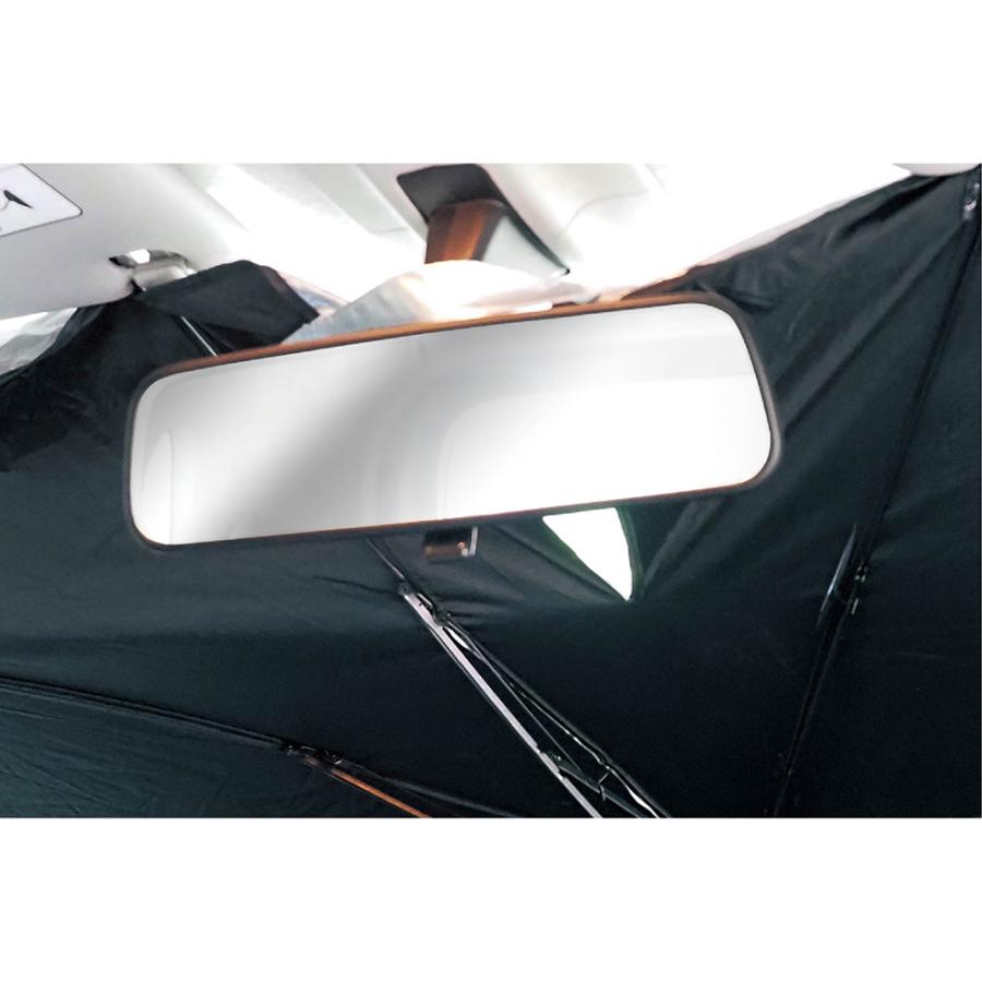 ハック Hac 傘型サンシェード 普通車 ミニバンタイプ V字カット | ブランド登録なし | 06