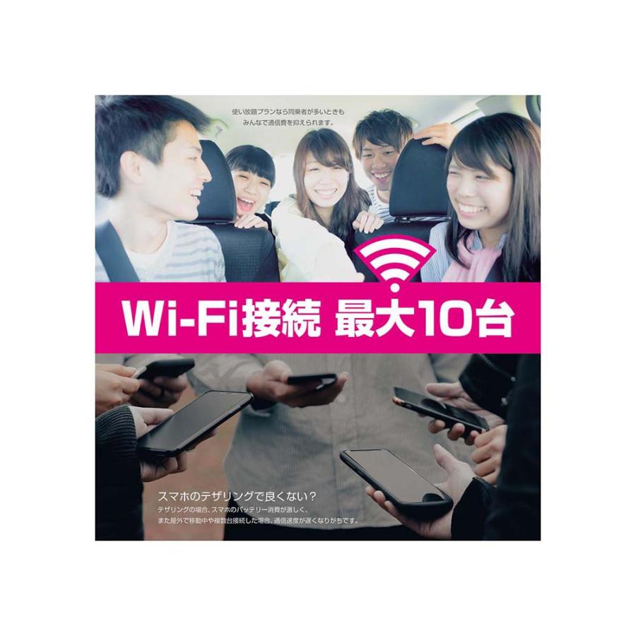 カシムラ Kashimura 無線LANルーター USB SIMフリー 4G KD-249 車でWi-Fi｜econvecoco｜05