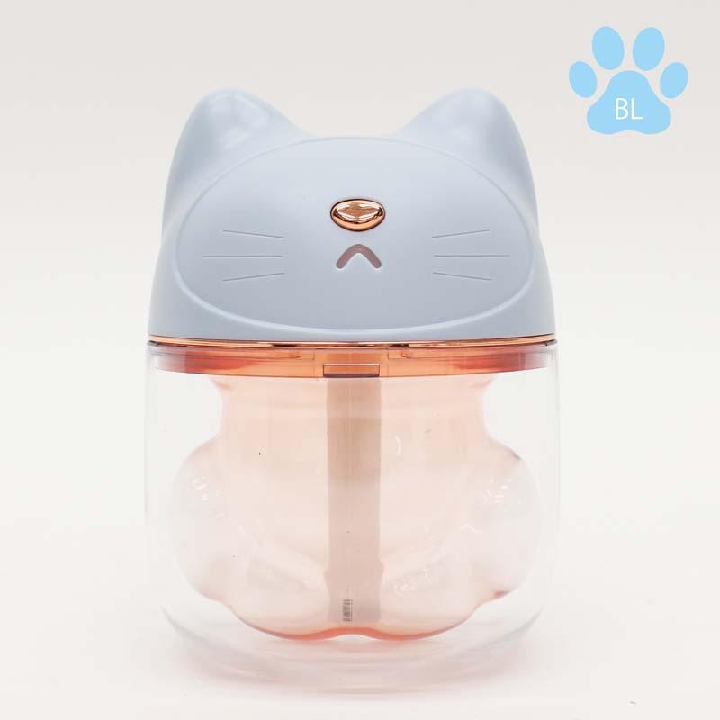 イトウ itou ネコの肉球型ミニ LED加湿器 ブルー HCED-CK002B | ブランド登録なし