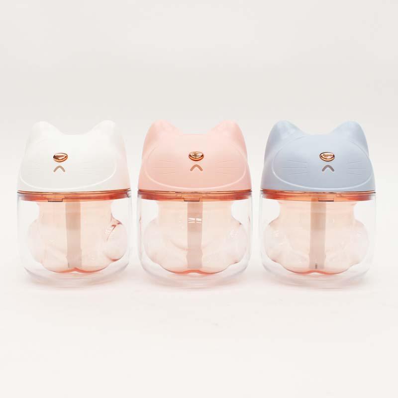 イトウ itou ネコの肉球型ミニ LED加湿器 ブルー HCED-CK002B | ブランド登録なし | 01