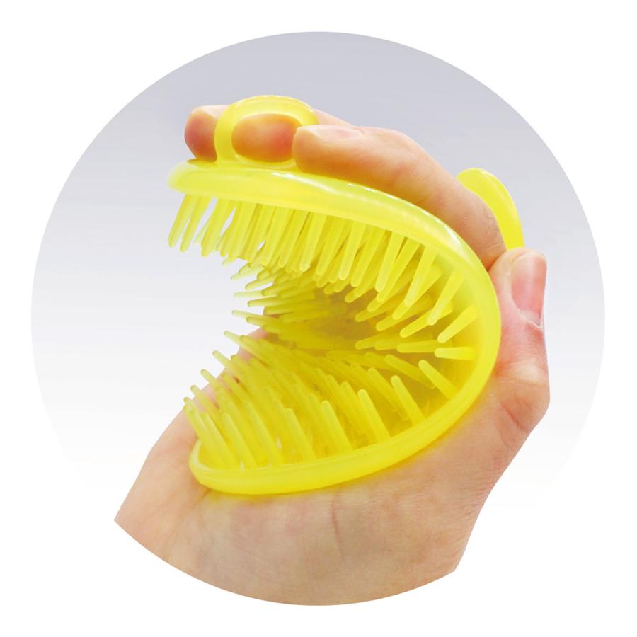 松本金型 matsumotokanagata 超やわらかフィットシャンプーブラシ イエロー | ブランド登録なし | 01