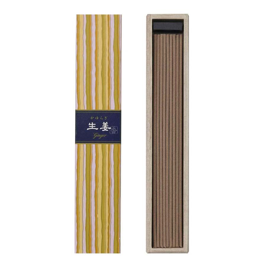 日本香堂 かゆらぎ 生姜 スティック40本入 38460 線香 アロマ お香 | かゆらぎ