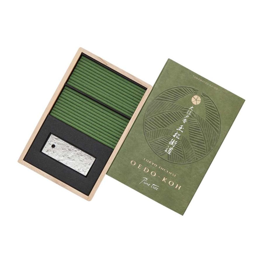 日本香堂 大江戸香 玉松街道 スティック60本入 香立付 38205 線香 アロマ お香 | 日本香堂