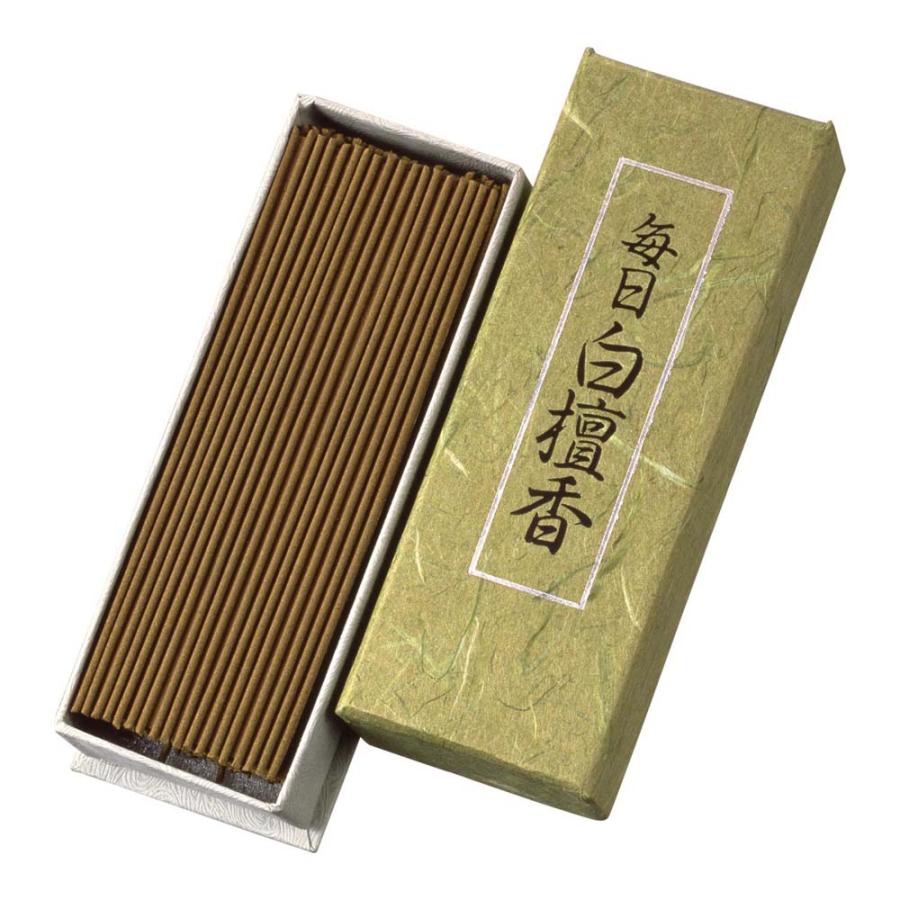 日本香堂 毎日白檀香 バラ詰 528 線香 高級線香 | 日本香堂