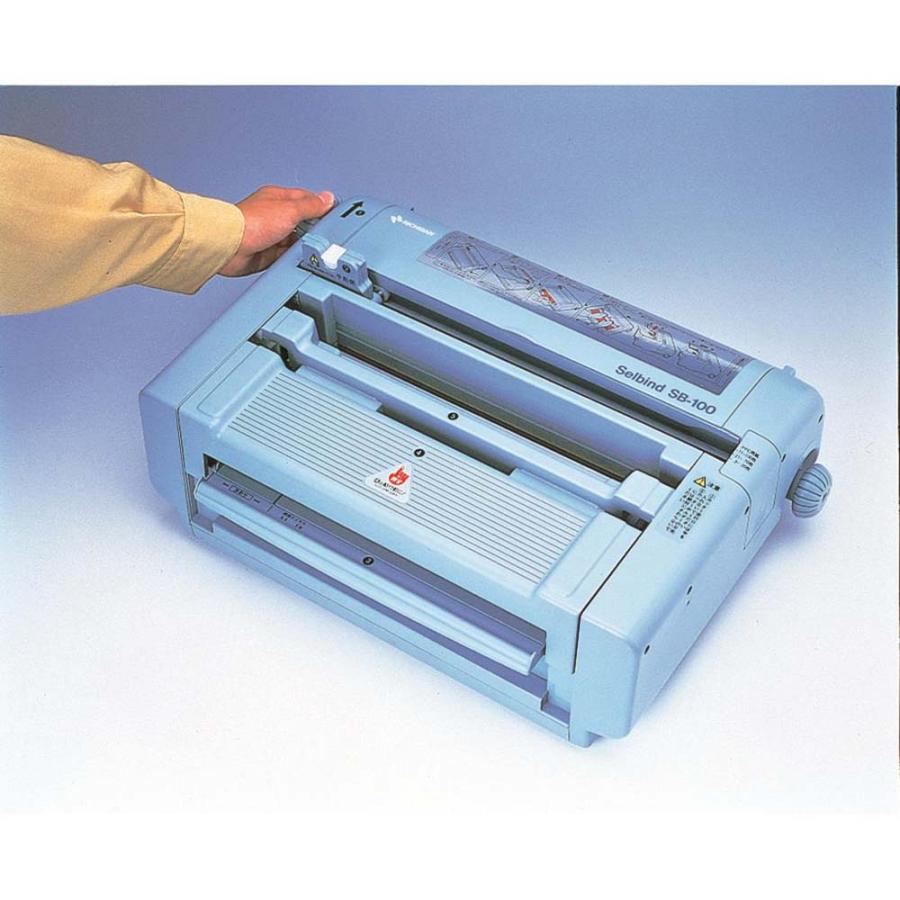 Nichiban ニチバン セルバインド背貼り製本機　SB-100K　スペアテープ A4 契印用 １本付 | ブランド登録なし | 01