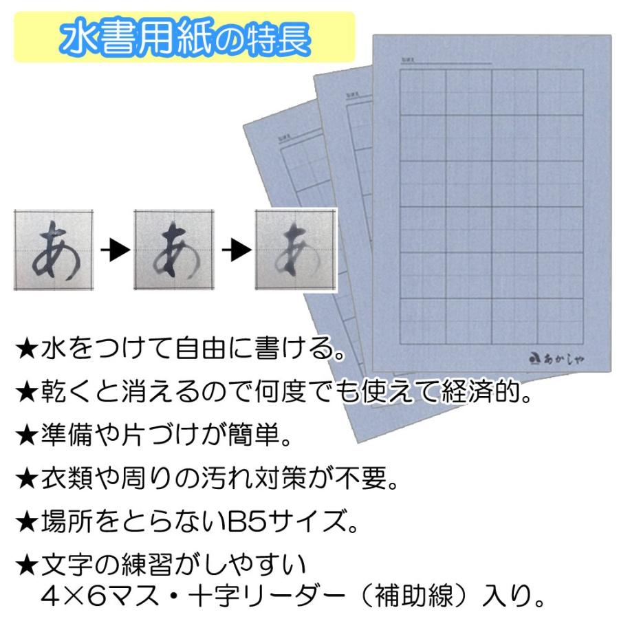 あかしや　あかしや水書用紙　Ｂ５判・６×４マス入り　AO-64SU | あかしや（文具） | 01
