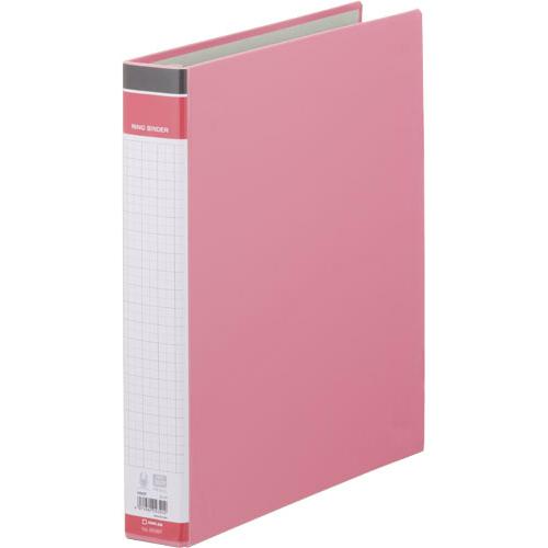 キングジム＜KING JIM＞リングバインダーBF (ベーシックファイル)　ピンク 669BFヒン　A4 タテ型 300枚 | KING JIM