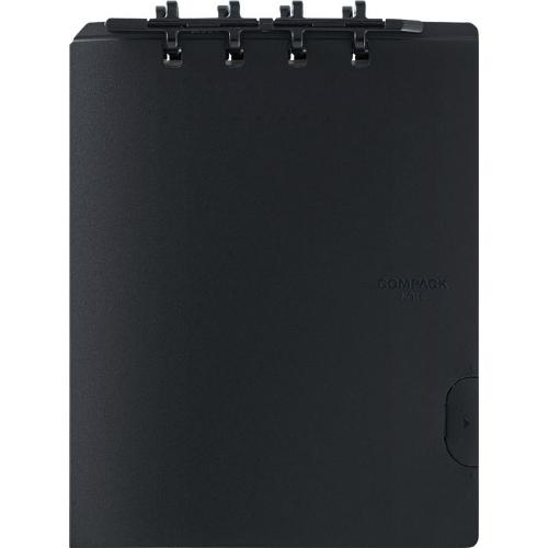 キングジム＜KING JIM＞コンパックノート　A5サイズ　黒 9954Hクロ　不透明表紙 | KING JIM