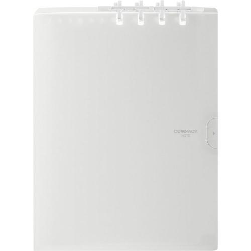 キングジム＜KING JIM＞コンパックノート　A4サイズ　白 9956Hシロ　不透明表紙 | KING JIM