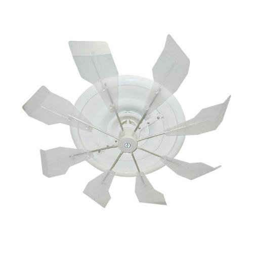 キングジム＜KING JIM＞ハイブリッド・ファン SJR　ハーフクリアー HBF-SJRCW　潮(ウシオ) | KING JIM