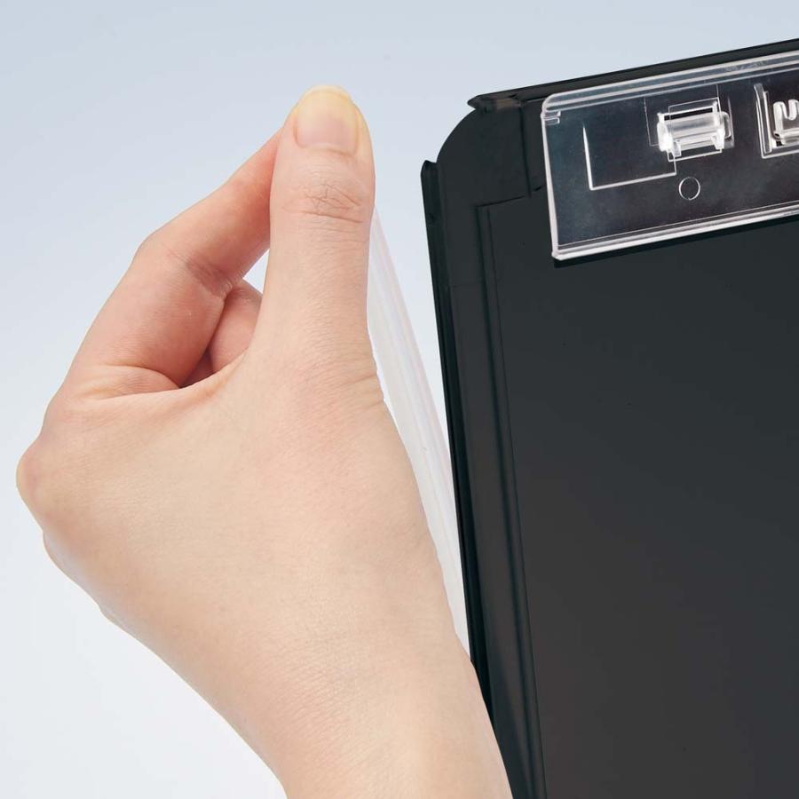 クリップボード（スタンド付き） 黒 A5167-24 | ブランド登録なし | 02