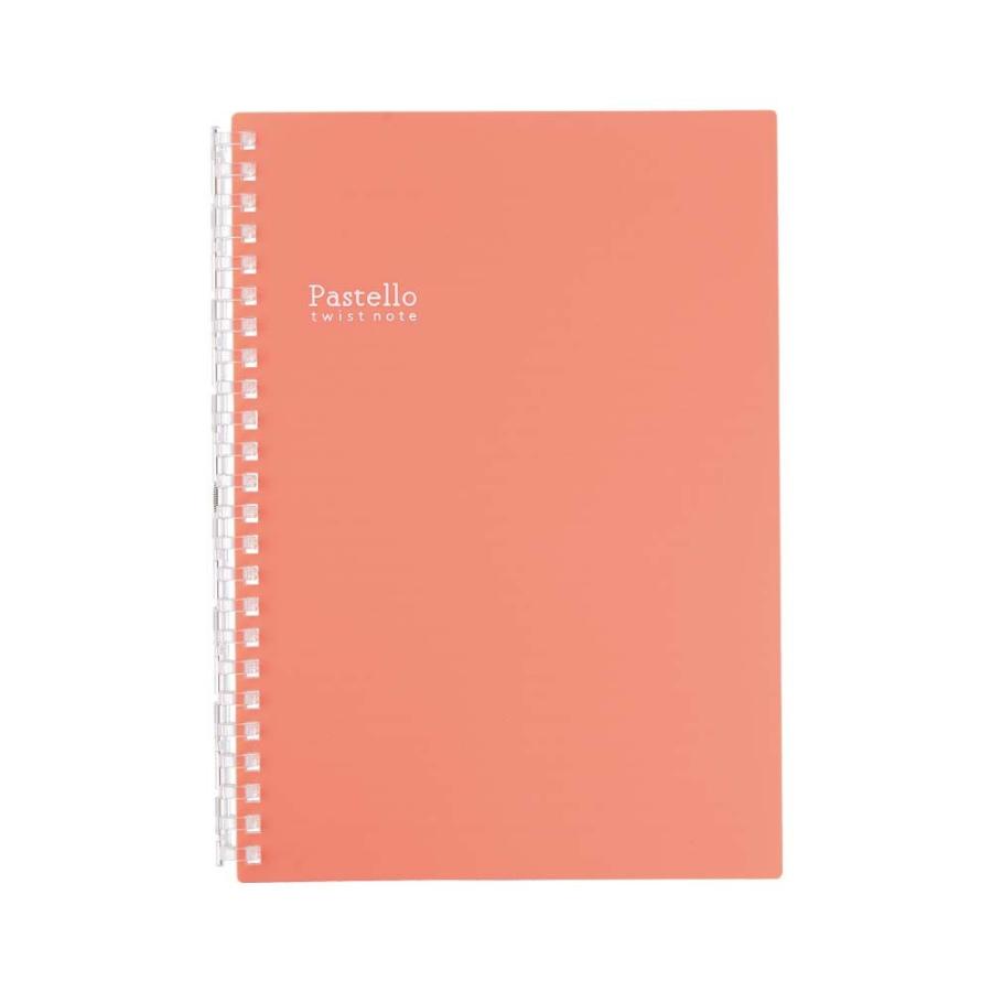 Pastello ツイストノート A5 レッド N1958-3 | ブランド登録なし