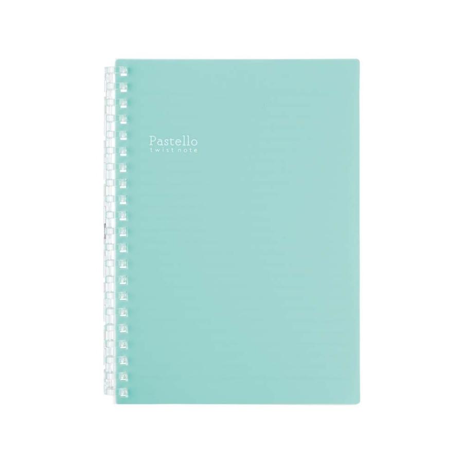 LIHIT LAB.＜リヒトラブ＞ Pastello ツイストノート B6 ライトグリーン N1969-19 | ブランド登録なし