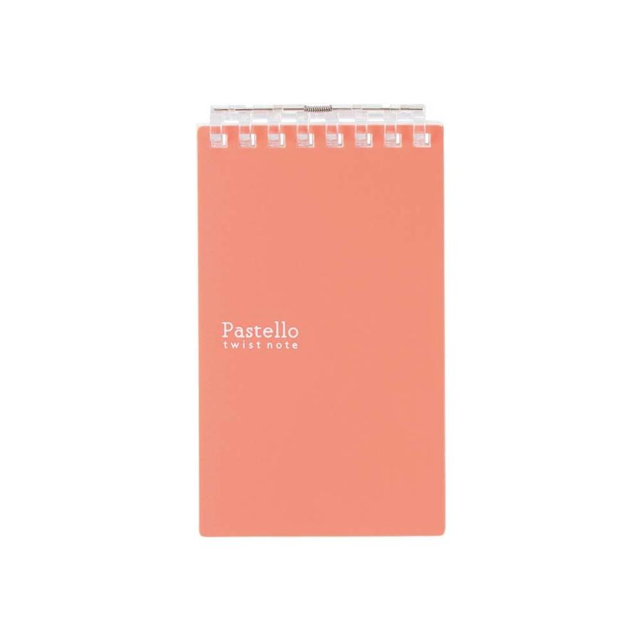Pastello ツイストノート (メモサイズ) レッド N1961-3 | ブランド登録なし