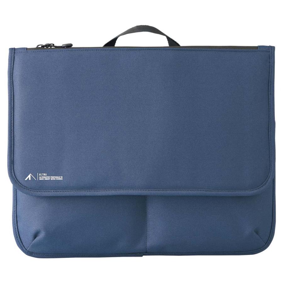 ALTNA フラップポーチ（L） ネイビー A7768-11 | ブランド登録なし