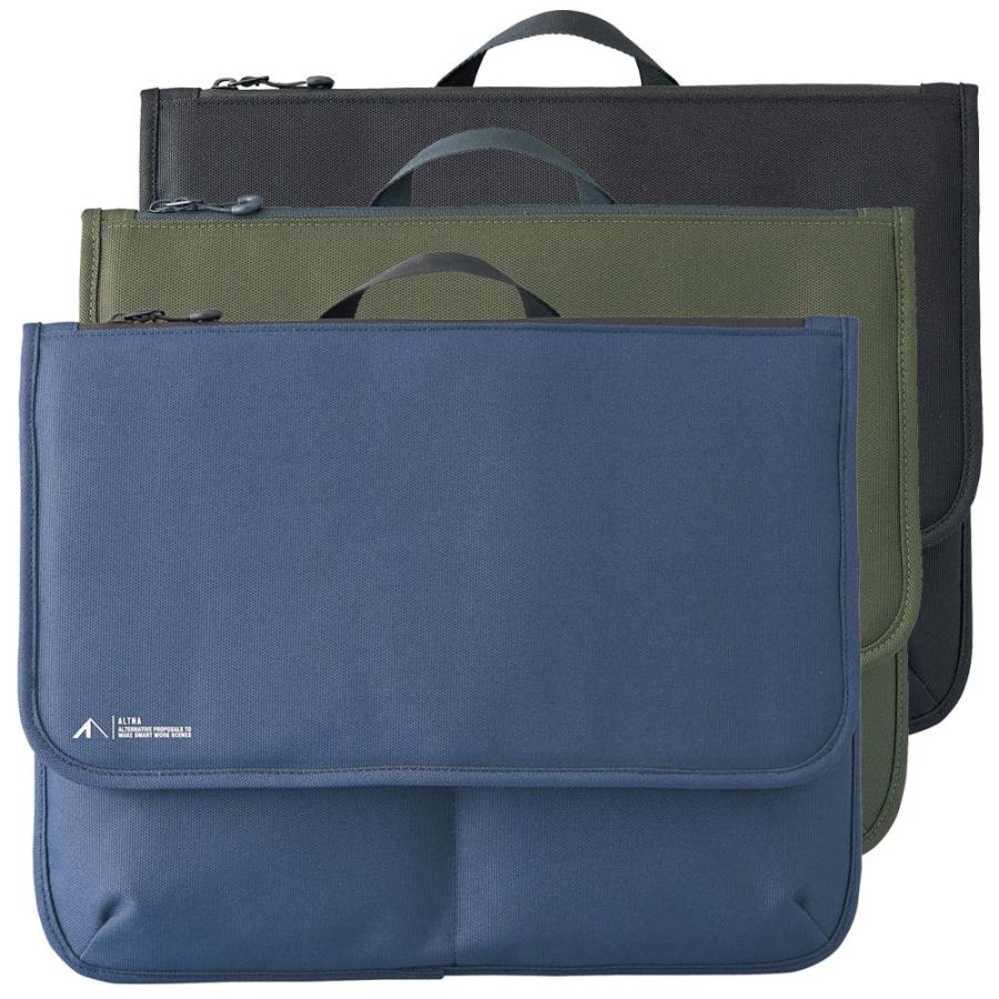 ALTNA フラップポーチ（L） ブラック A7768-24 | ブランド登録なし | 07