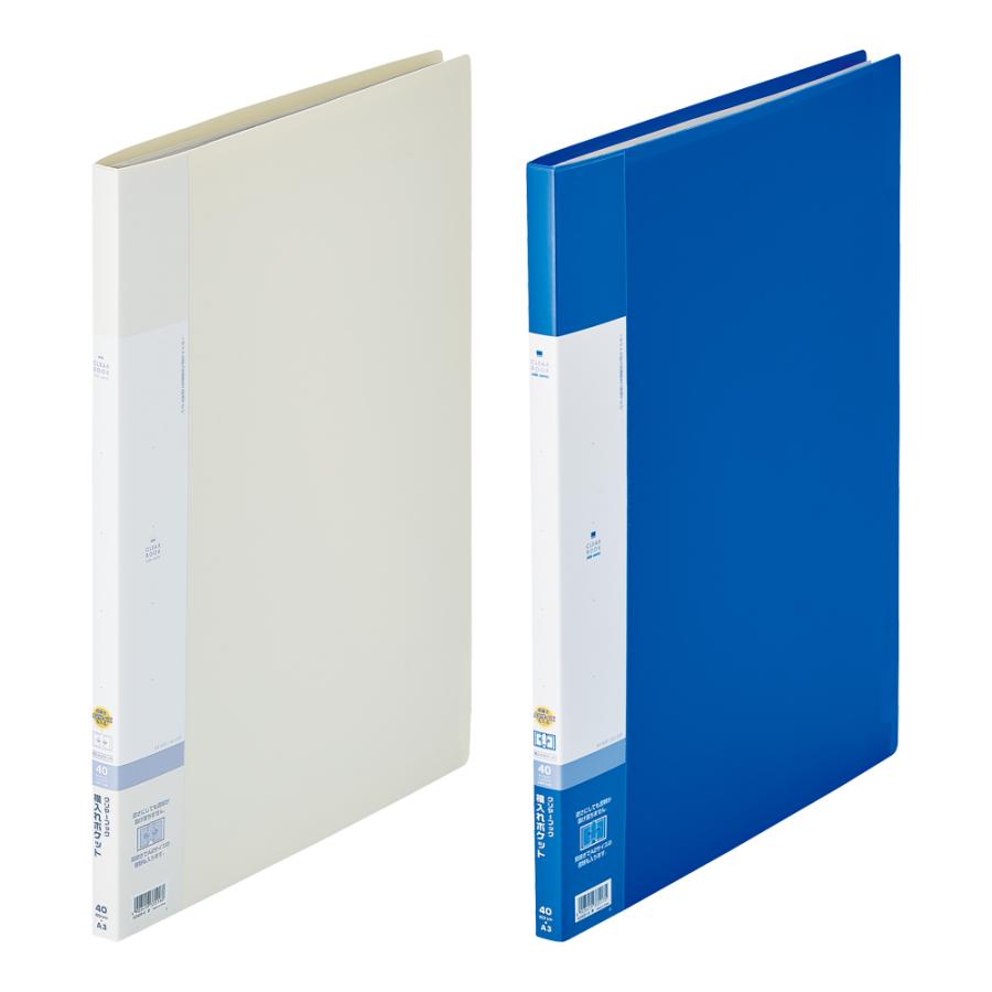 LIHIT LAB.＜リヒトラブ＞REQUEST サイドインクリヤーブック A3/A2S 白 G3405-0 | ブランド登録なし | 01