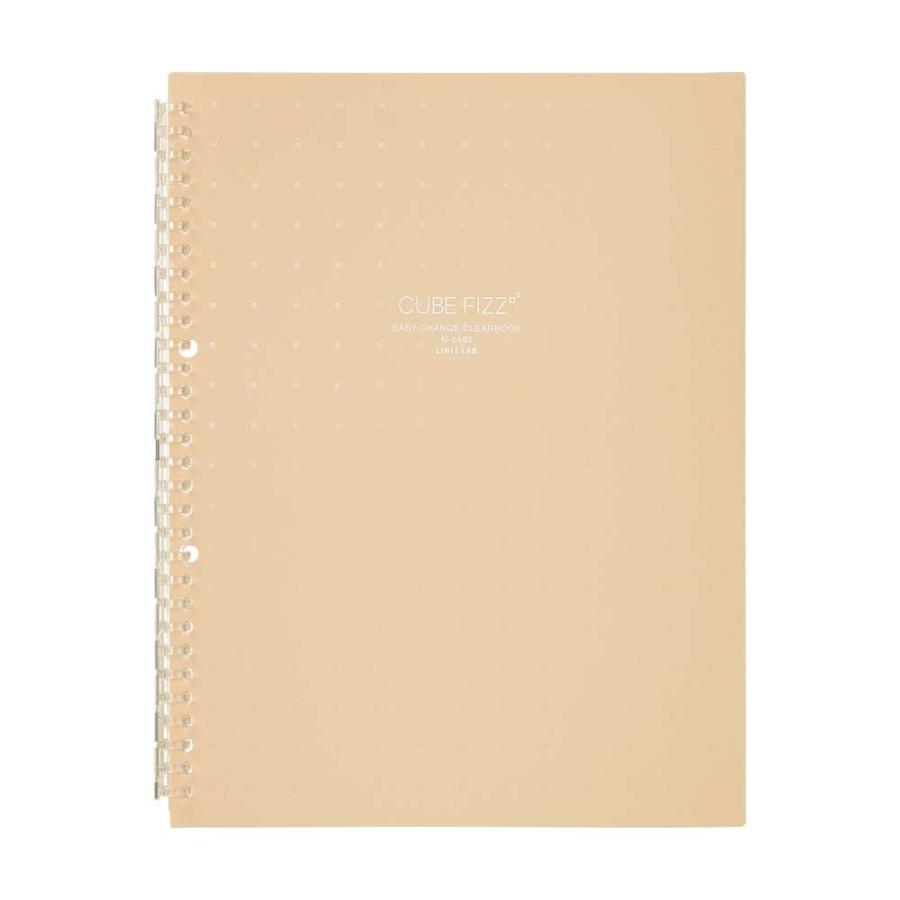 LIHIT LAB (リヒトラブ) CUBE FIZZ イージーチェンジ・クリヤーブック ベージュ N6482-16 | LIHIT LAB.