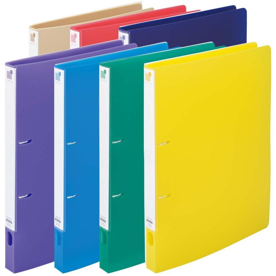 LIHIT LAB (リヒトラブ) CUBE FIZZ リングファイル＜ツイストリング スリム＞ イエロー F7005-5 | LIHIT LAB. | 01