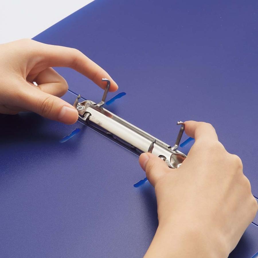 LIHIT LAB (リヒトラブ) CUBE FIZZ リングファイル＜ツイストリング スリム＞ イエロー F7005-5 | LIHIT LAB. | 02