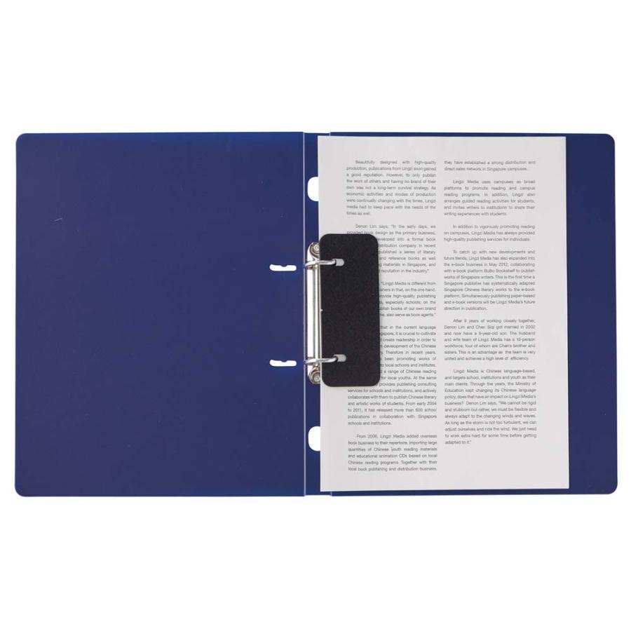 LIHIT LAB (リヒトラブ) CUBE FIZZ リングファイル＜ツイストリング スリム＞ パープル F7005-10 | LIHIT LAB. | 07