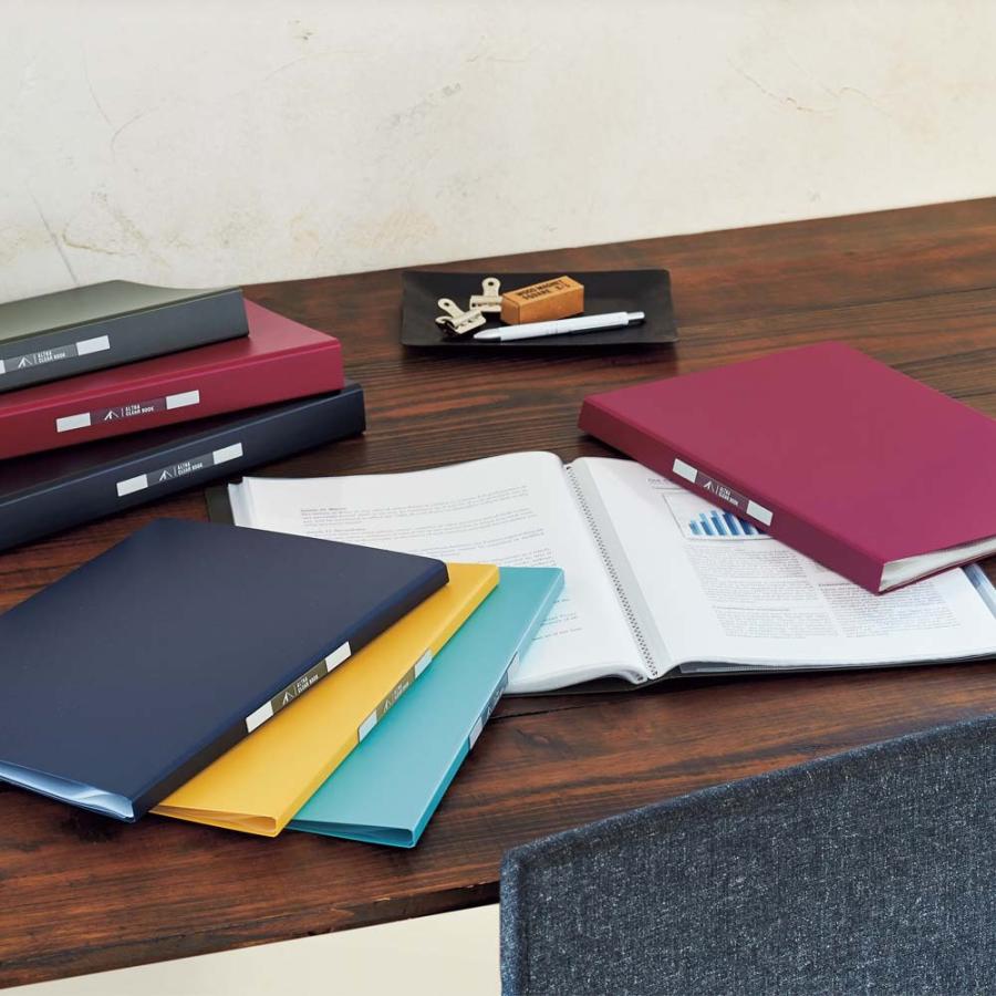 LIHIT LAB.＜リヒトラブ＞ ALTNA クリヤーブック 40P レッド N7752-3 | ブランド登録なし | 02