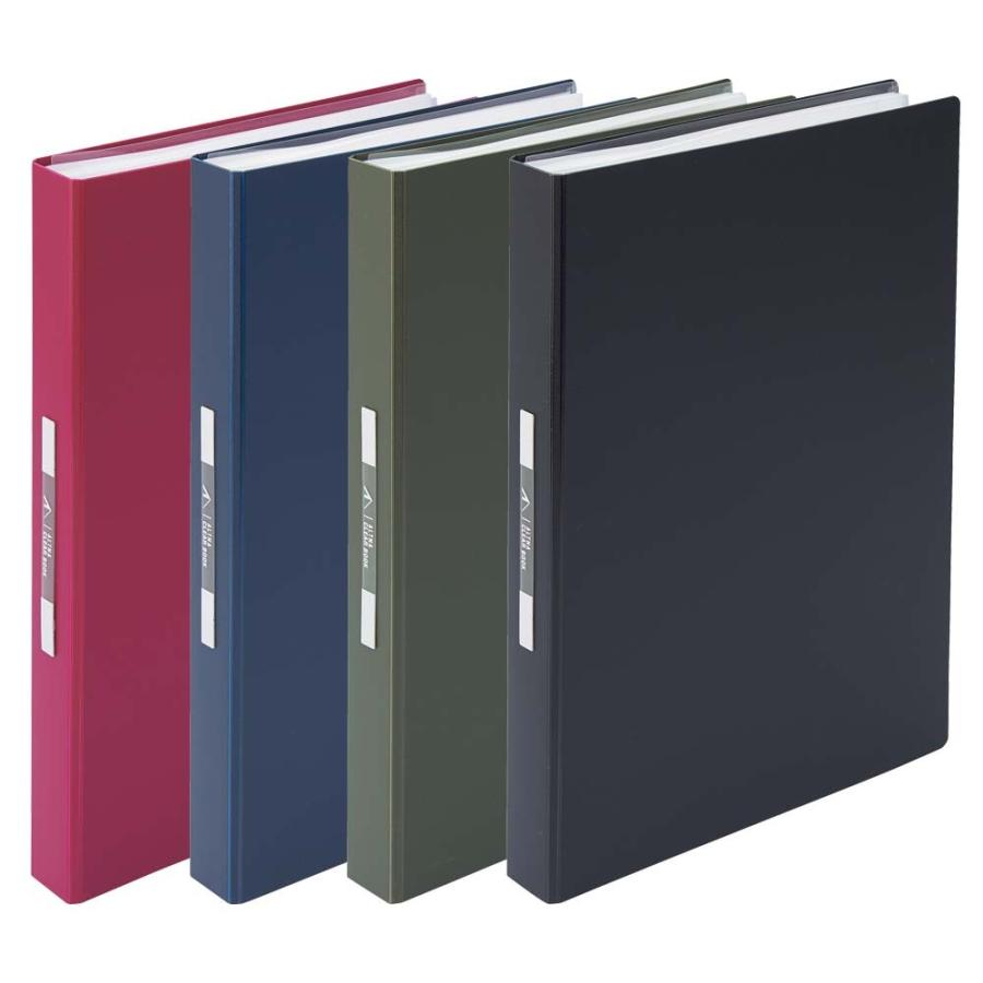 LIHIT LAB.＜リヒトラブ＞ ALTNA クリヤーブック 60P レッド N7753-3 | ブランド登録なし | 01