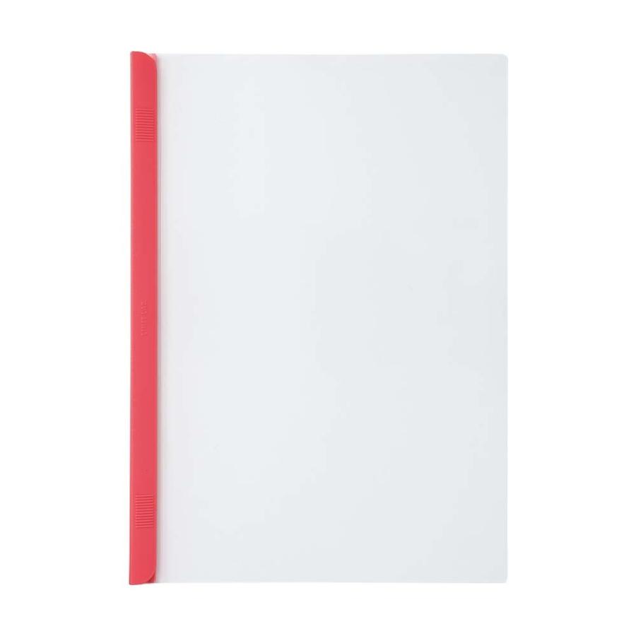 LIHIT LAB.＜リヒトラブ＞ リクエスト スライドバーファイル 厚とじ（10冊パック） 赤 G1730-3 | ブランド登録なし