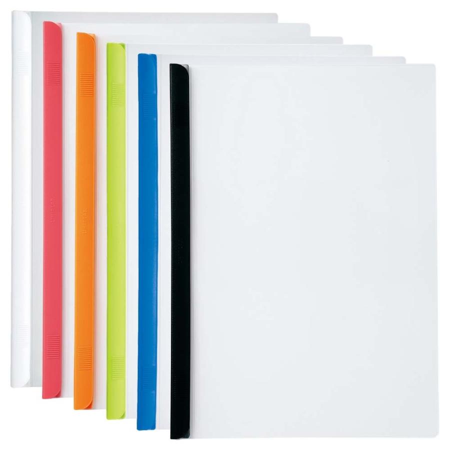 LIHIT LAB.＜リヒトラブ＞ リクエスト スライドバーファイル 厚とじ（10冊パック） 赤 G1730-3 | ブランド登録なし | 01