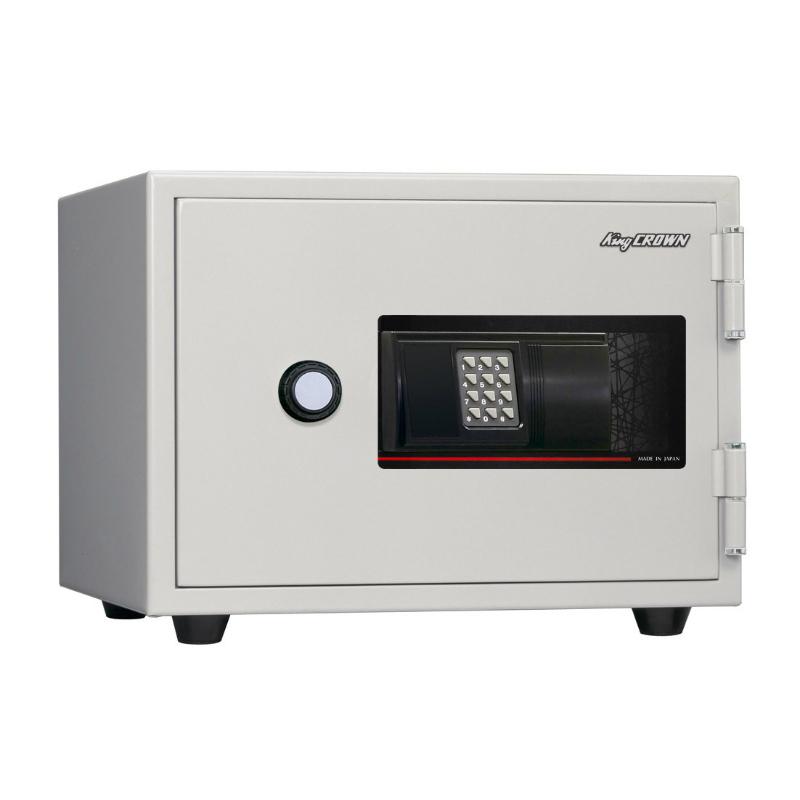 日本アイ・エス・ケイ 耐火金庫 ゆとり収納シリーズ KU-20E テンキー錠 22.7L 1時間耐火 信頼の日本製 地震 災害 防災 | 日本アイ・エス・ケイ