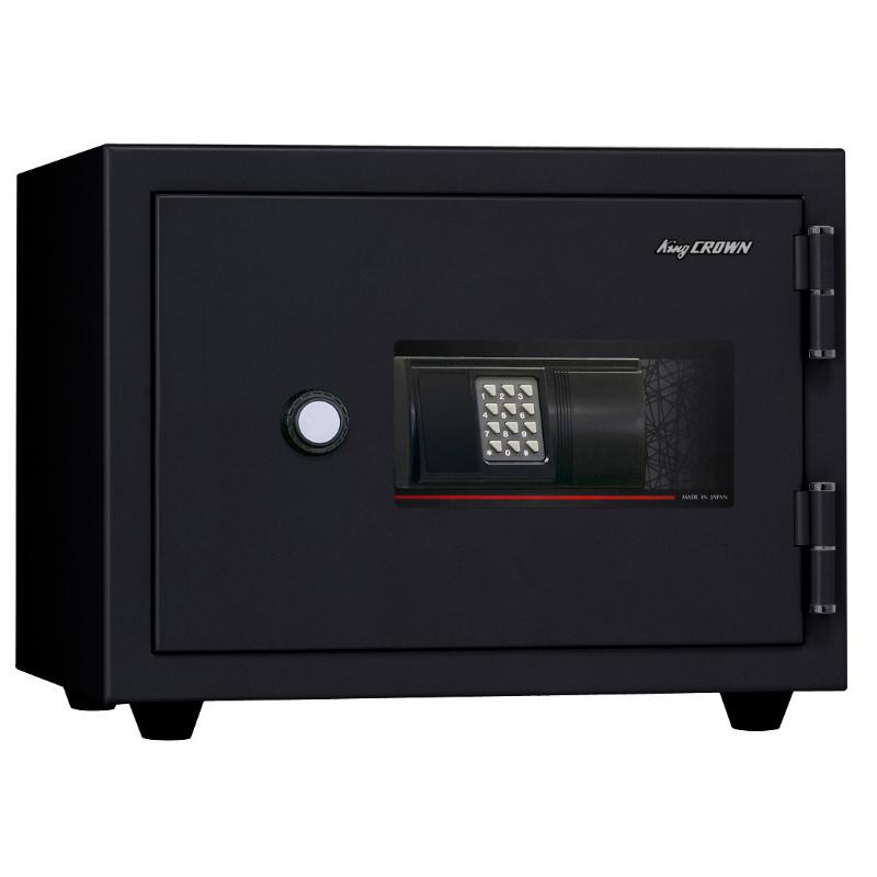 日本アイ・エス・ケイ 耐火金庫 ゆとり収納シリーズ KUX-20EA テンキー錠 21.9L 2時間耐火 急加熱・衝撃落下性能 アラーム付 地震 災害 防災 | 日本アイ・エス・ケイ