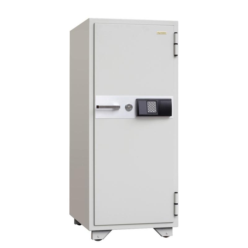 日本アイ・エス・ケイ 耐火金庫　スリムタイプ KS-120EK　テンキー錠+電子ロック錠　117L　1時間耐火　信頼の日本製 地震 災害 防災 | 日本アイ・エス・ケイ