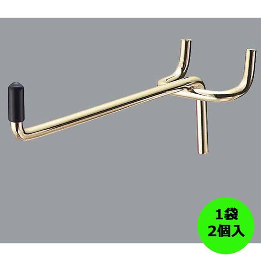 光 HIKARI パンチングボード用 ゴールドフック(フックT 中) PBTFG-120 | ブランド登録なし