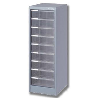 ナカバヤシ＜Nakabayashi＞ アバンテV2 フロアケース A4 深型9段 AF-M9シルバー