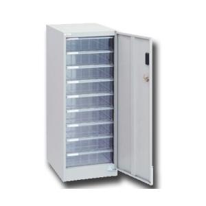 【欠品中:納期未定 入荷次第発送】ナカバヤシ＜Nakabayashi＞ セキュリティフロアケース B4サイズ 深型9段 BF-SM9ニューグレー | ナカバヤシ