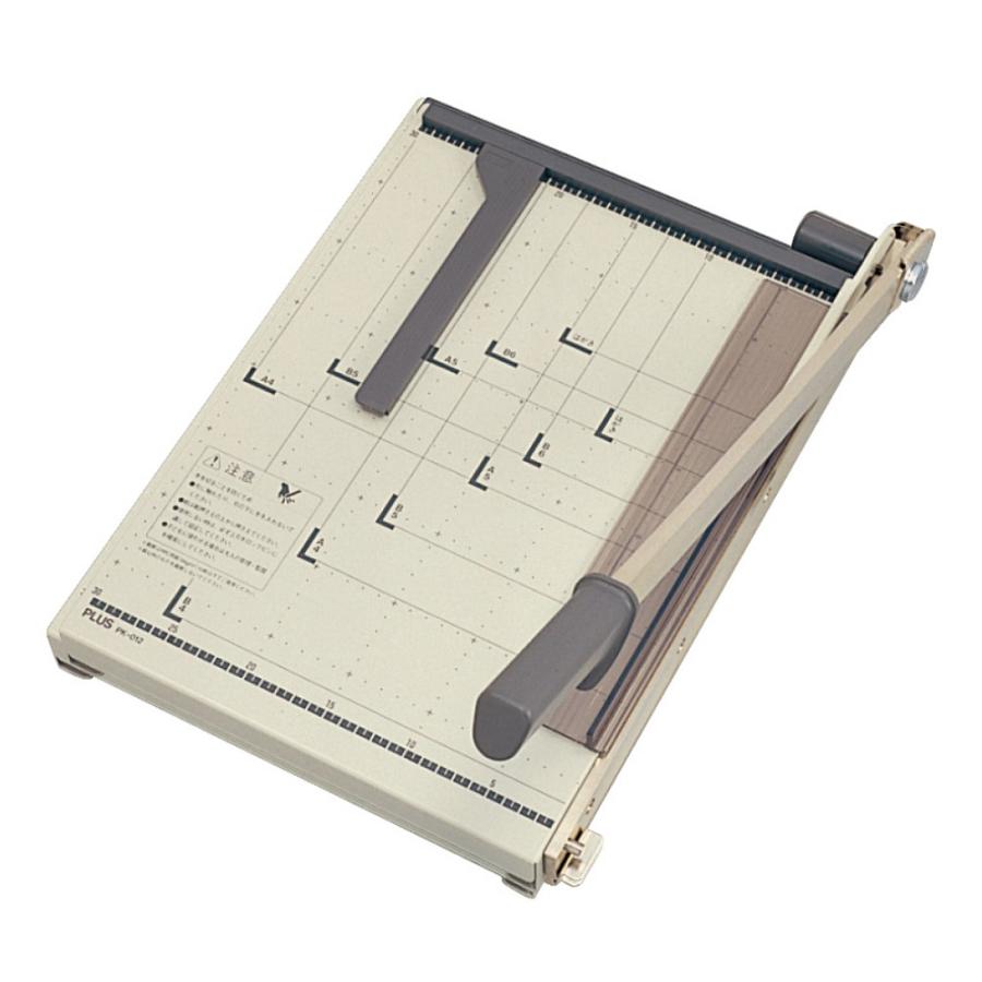 プラス(PLUS) 裁断機 ペーパーカッター はがき/B6/A5/B5/A4/B4対応 PK-01212-772 | PLUS