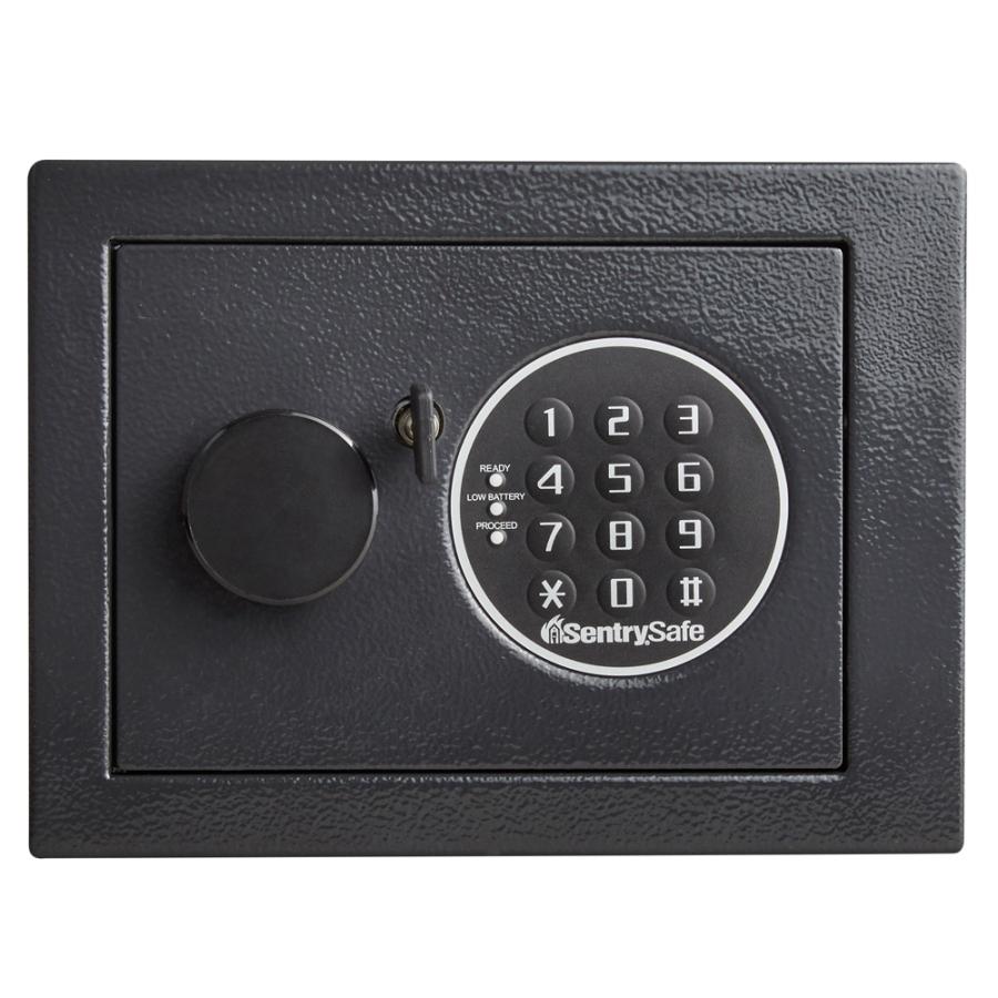 セントリー　テンキー式パーソナルセキュリティ保管庫　X014E　パーソナルセキュリティセーフ　 A6サイズ対応　3.9L 地震 災害 防災 | セントリー | 01