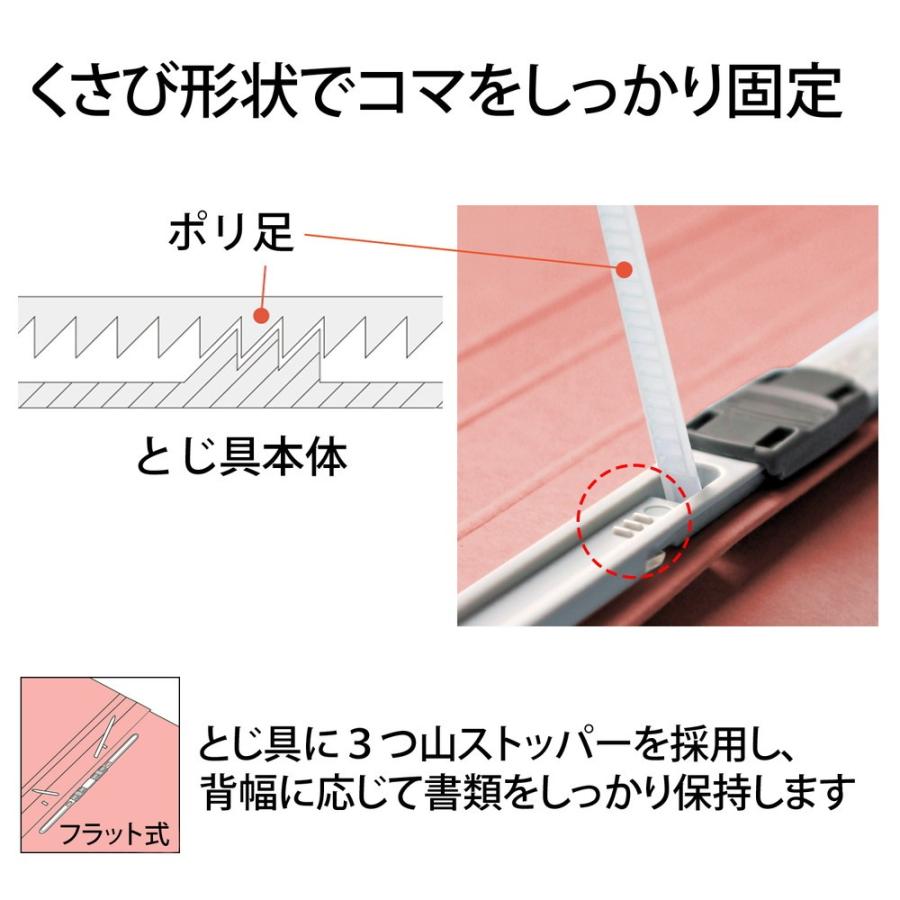 プラス(PLUS) ファイル キャリア・パスポート専用フラットファイル 児童・生徒用 ピンク 10冊セット No.021CP 91-388 ×10 | PLUS | 06